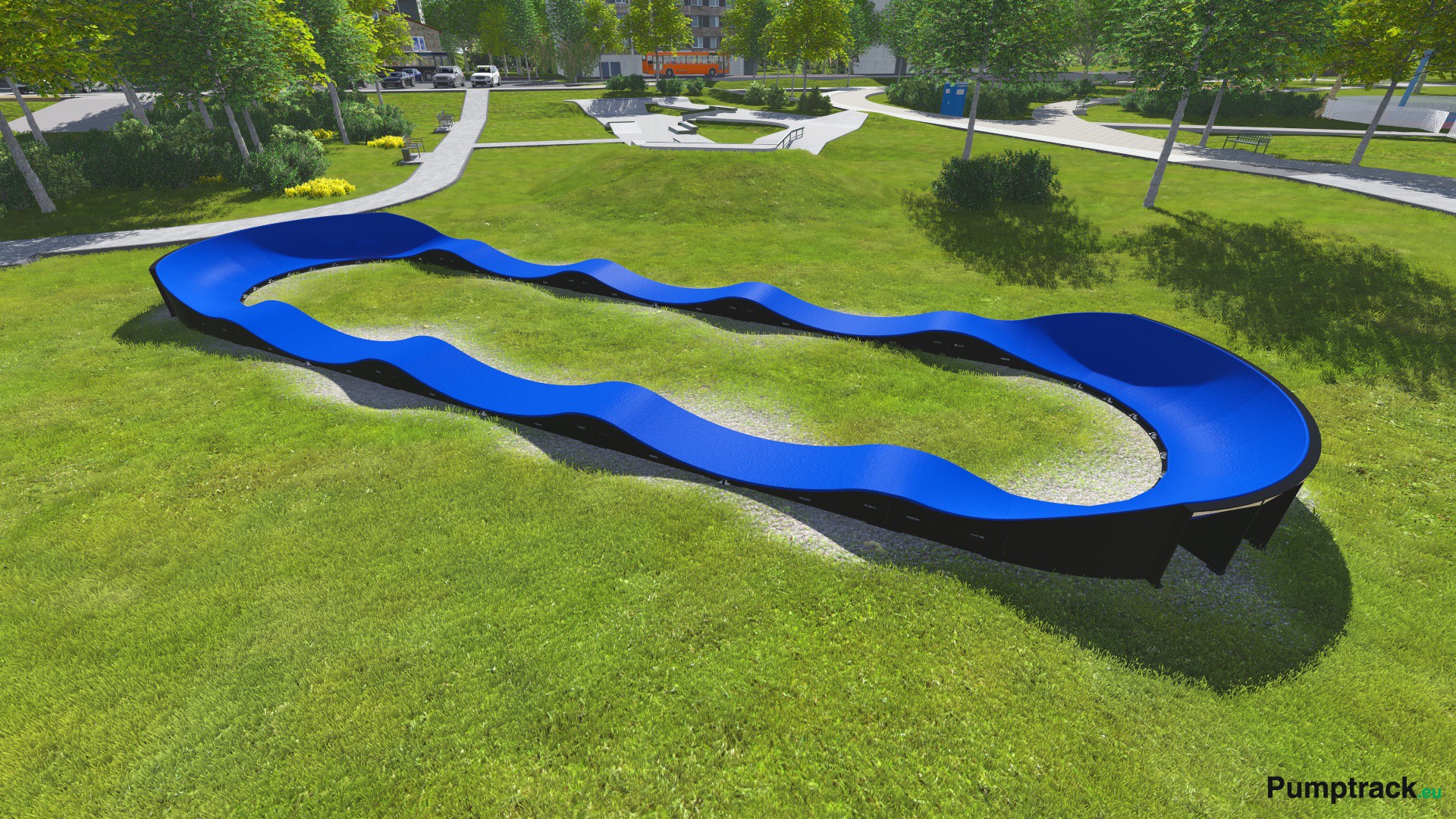 PC02 PUMPTRACK SPEEDWAY Playgones Pumptracks France Constructeur