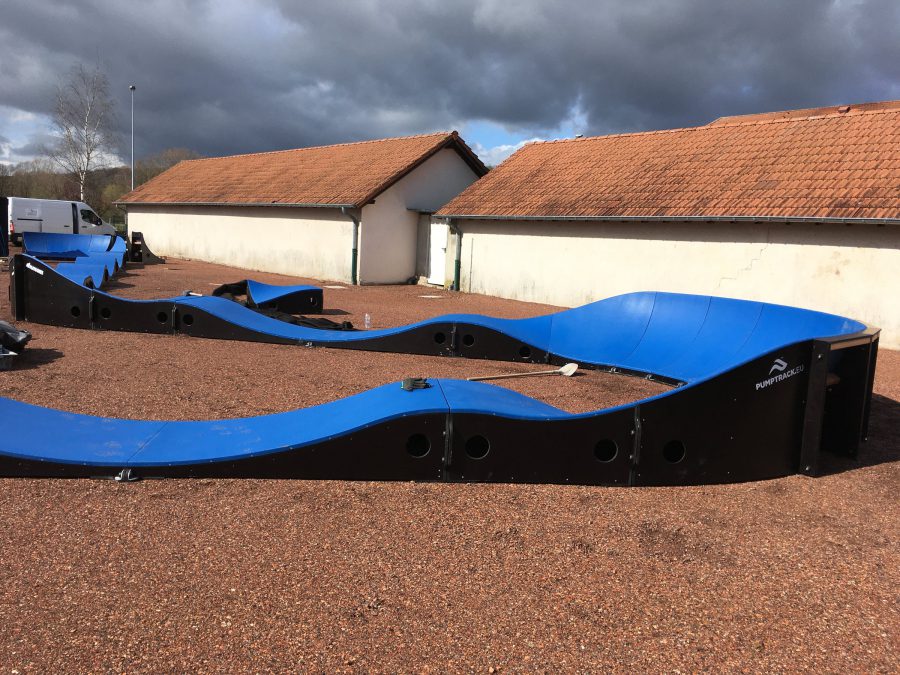 Pumptrack modulaire, Woustviller - Moselle