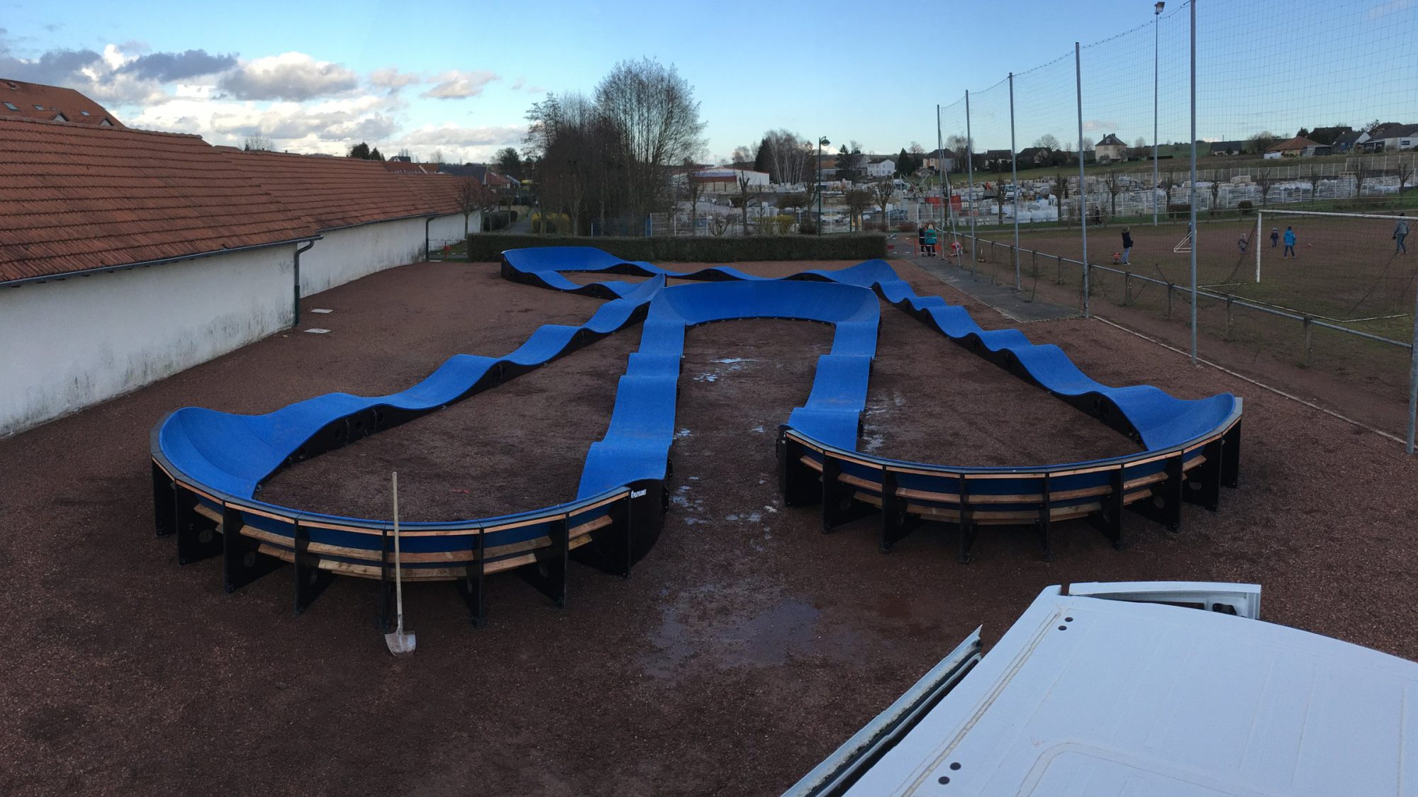 Pumptrack modulaire, Woustviller - Moselle