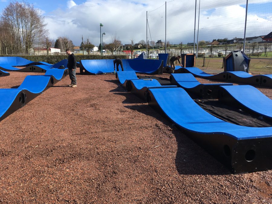 Pumptrack modulaire, Woustviller - Moselle