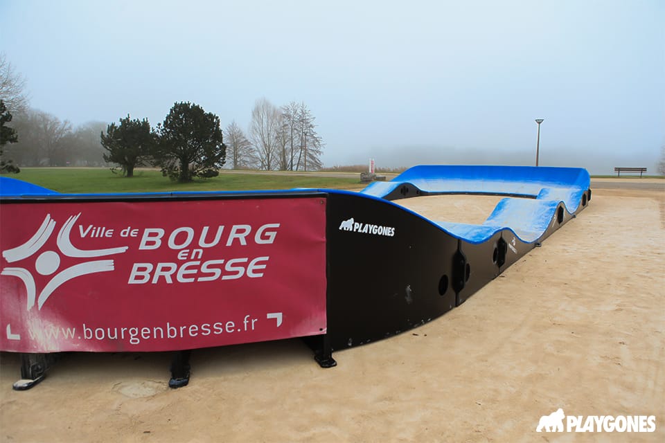 Pumptrack de la base de loisirs de Bourg en Bresse