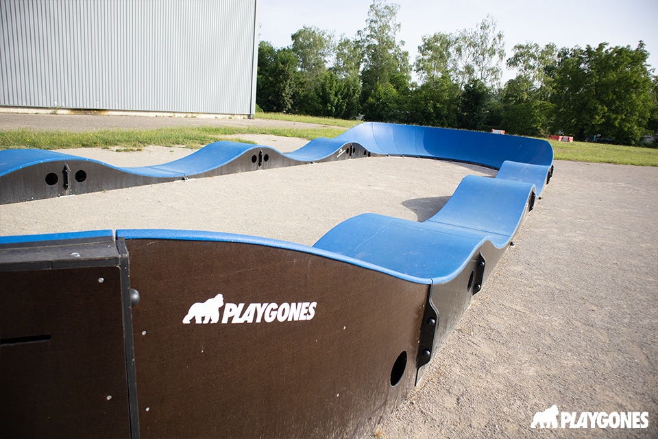 pumptrack de la commune de Pont d'Ain