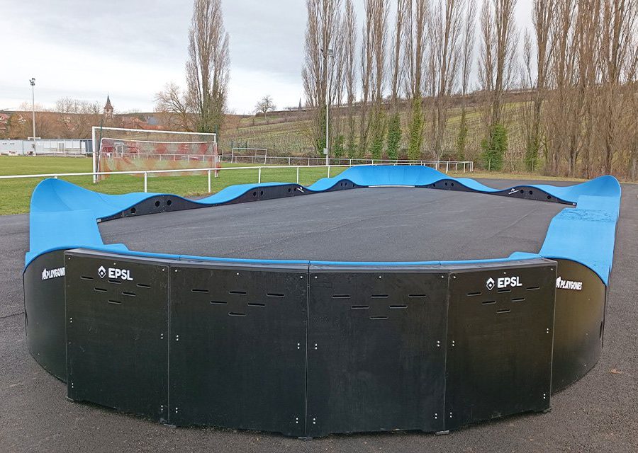 Pumptrack modulaire Casino Square à Balbronn (Bas-Rhin), détail des modules