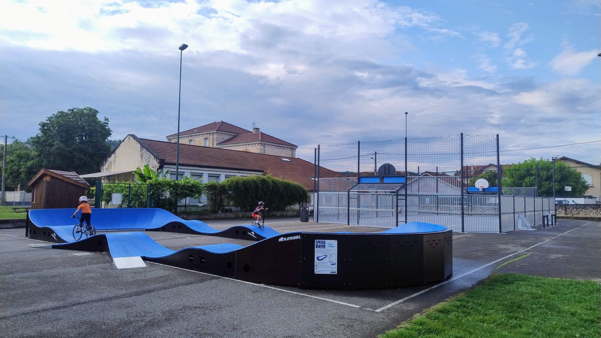Pumptrack modulaire, Saint-Jean-en-Royans