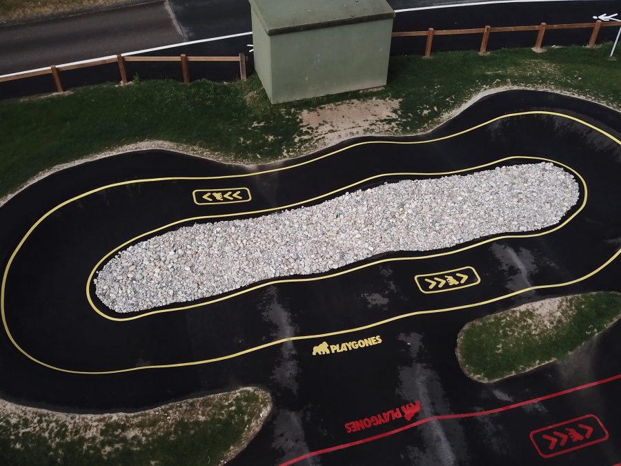 Pumptrack en enrobé, Saint-André-de-Corcy