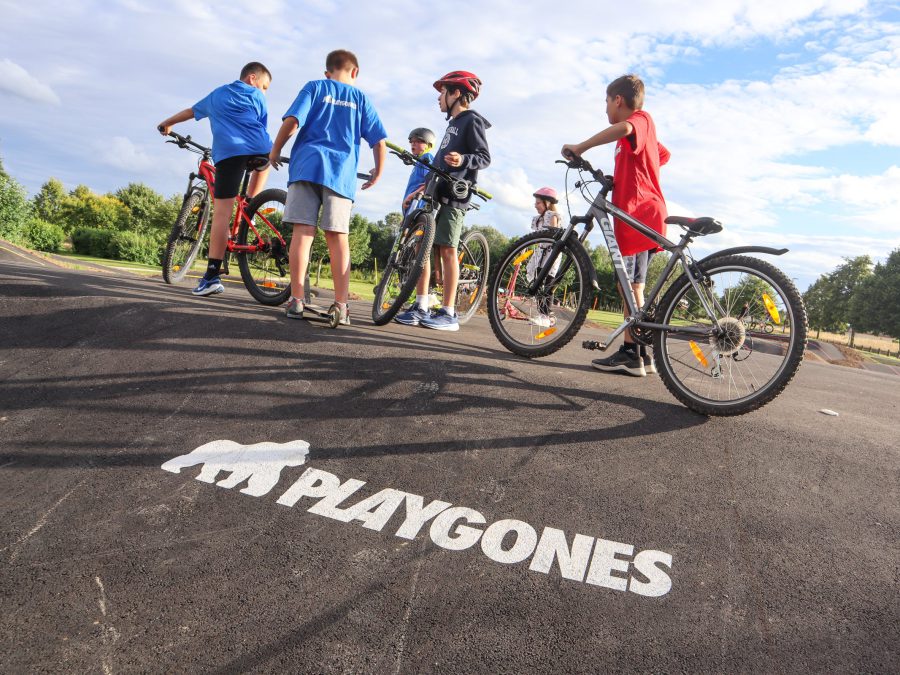Pumptrack en enrobé, Dracy-le-Fort