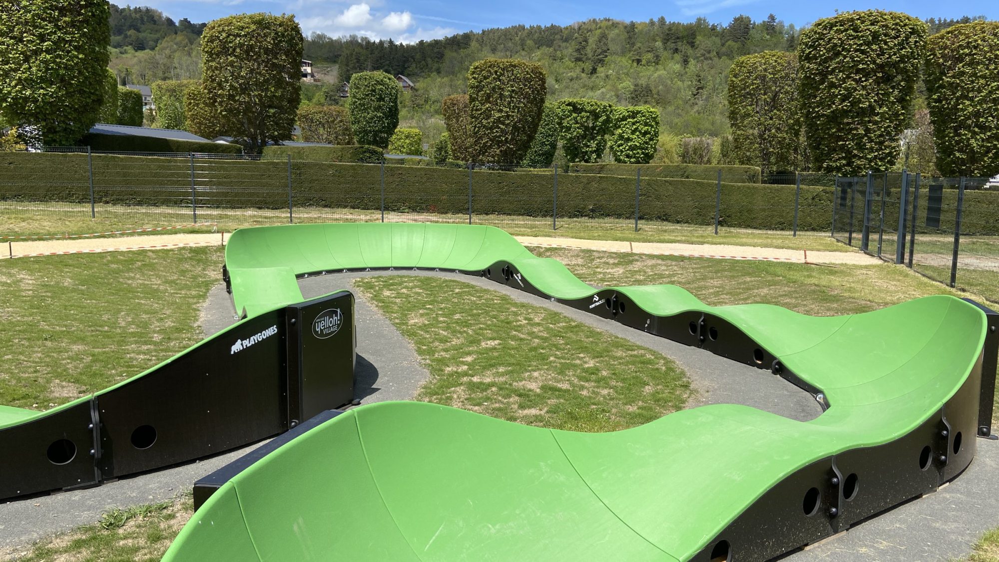 Pumptrack modulaire, Chambon-sur-Lac
