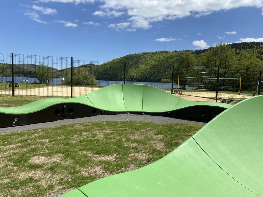 Pumptrack modulaire, Chambon-sur-Lac