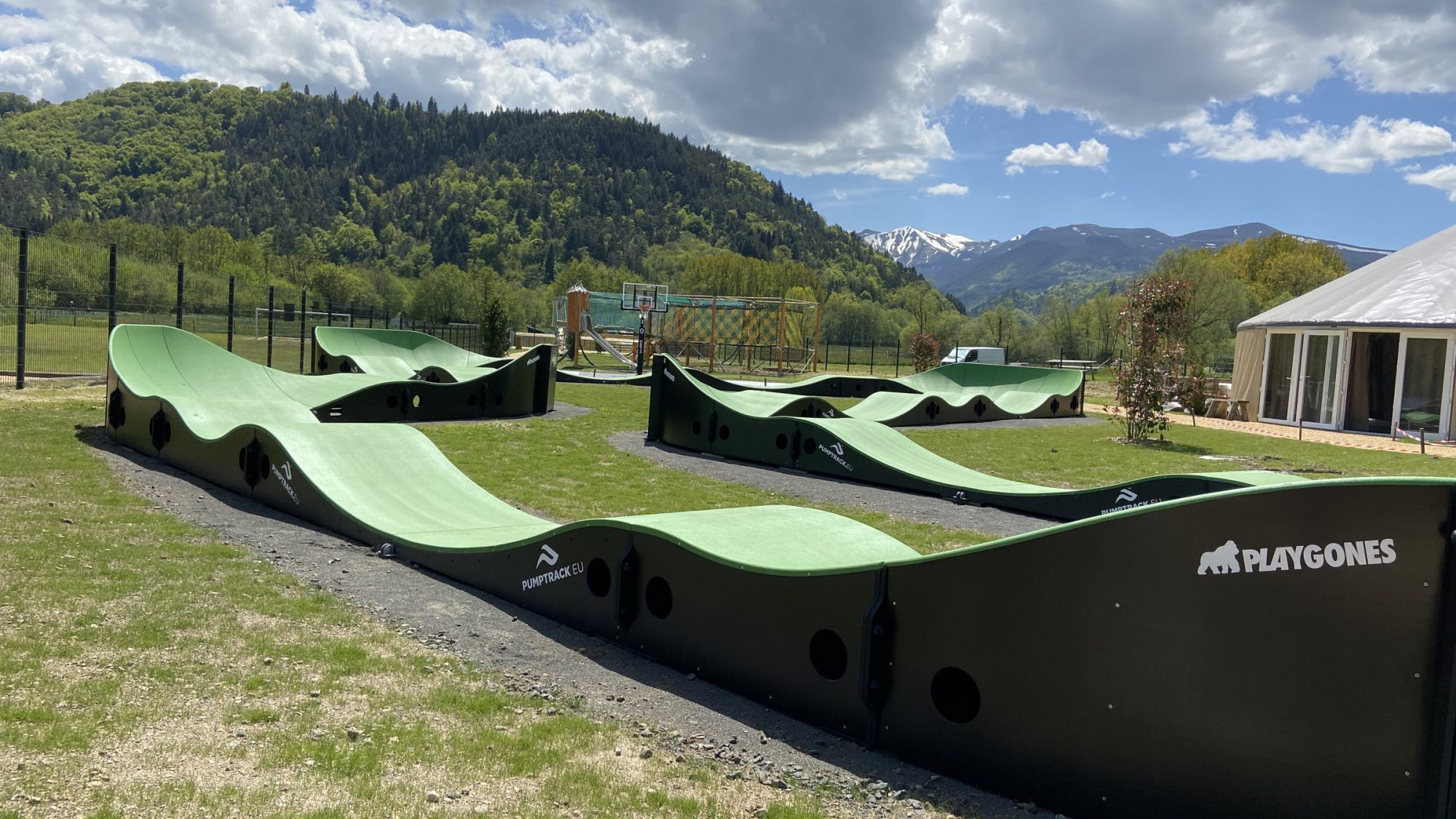 Pumptrack modulaire, Chambon-sur-Lac