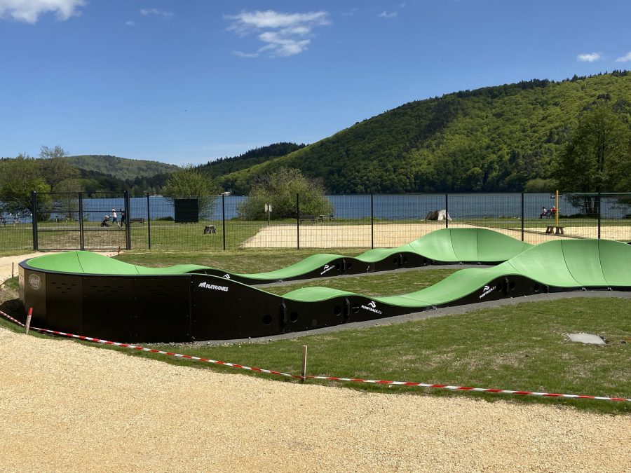 Pumptrack modulaire, Chambon-sur-Lac