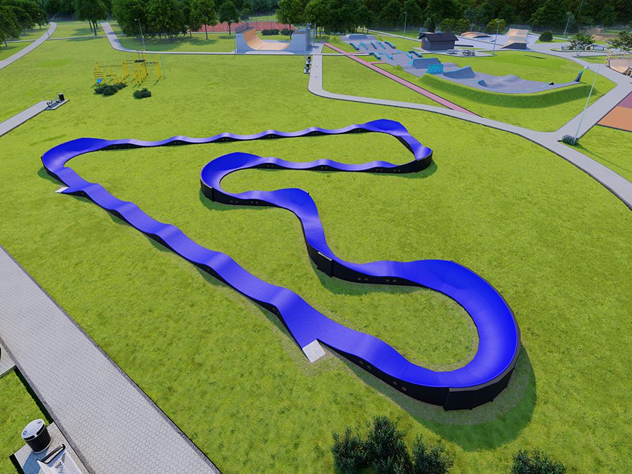 Pumptrack Monaco (PC06), pumptrack modulaire