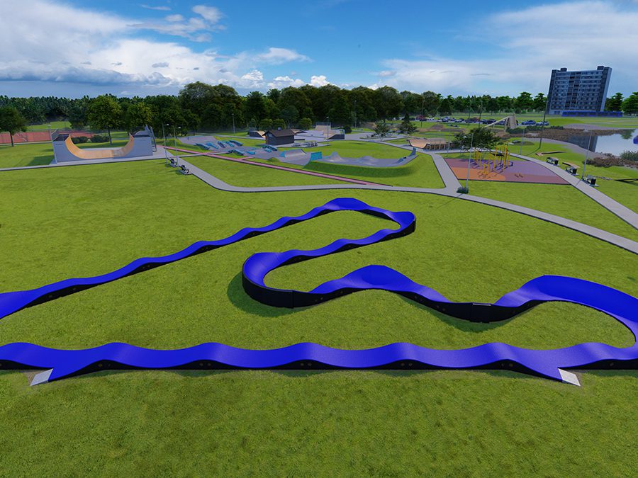 Pumptrack Monaco (PC06), pumptrack modulaire