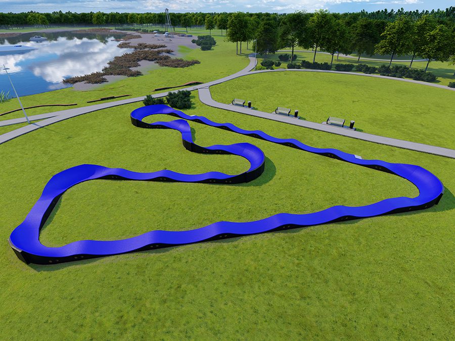 Pumptrack Monaco (PC06), pumptrack modulaire