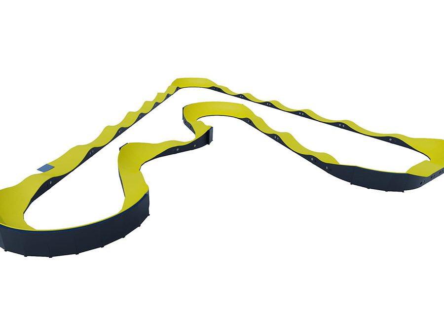 Pumptrack Monaco (PC06), pumptrack modulaire
