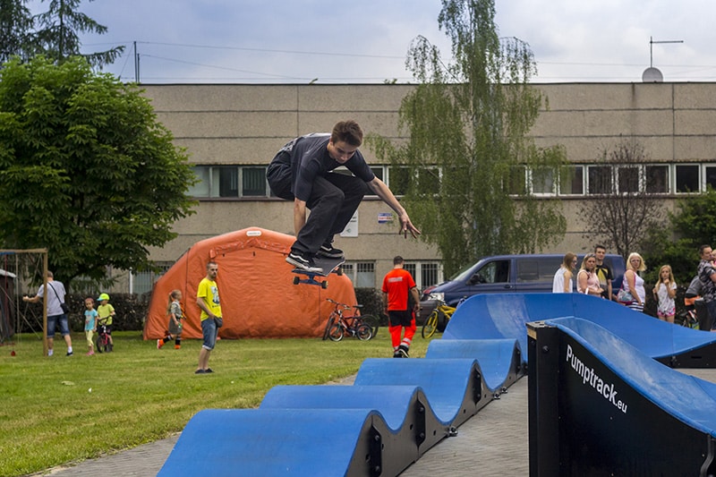 Pumptrack Monaco (PC06), pumptrack modulaire