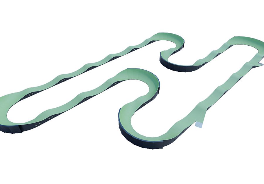 Pumptrack Riverside (PC07D), pumptrack modulaire