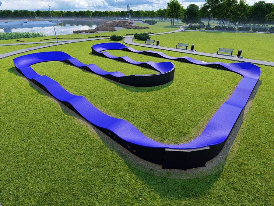 Pumptrack Sakhir (PC04A), pumptrack modulaire