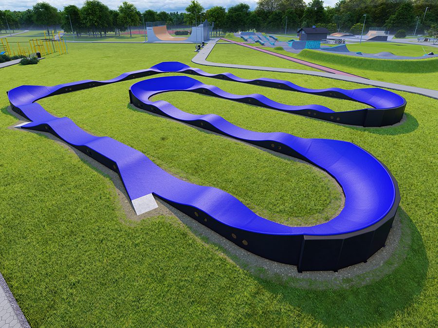 Pumptrack Sakhir (PC04A), pumptrack modulaire