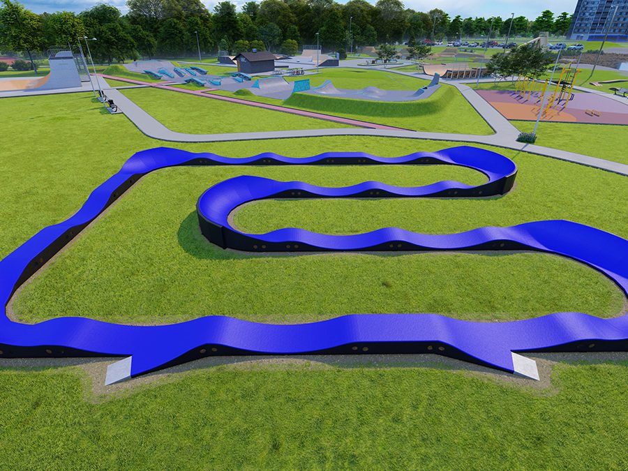 Pumptrack Sakhir (PC04A), pumptrack modulaire