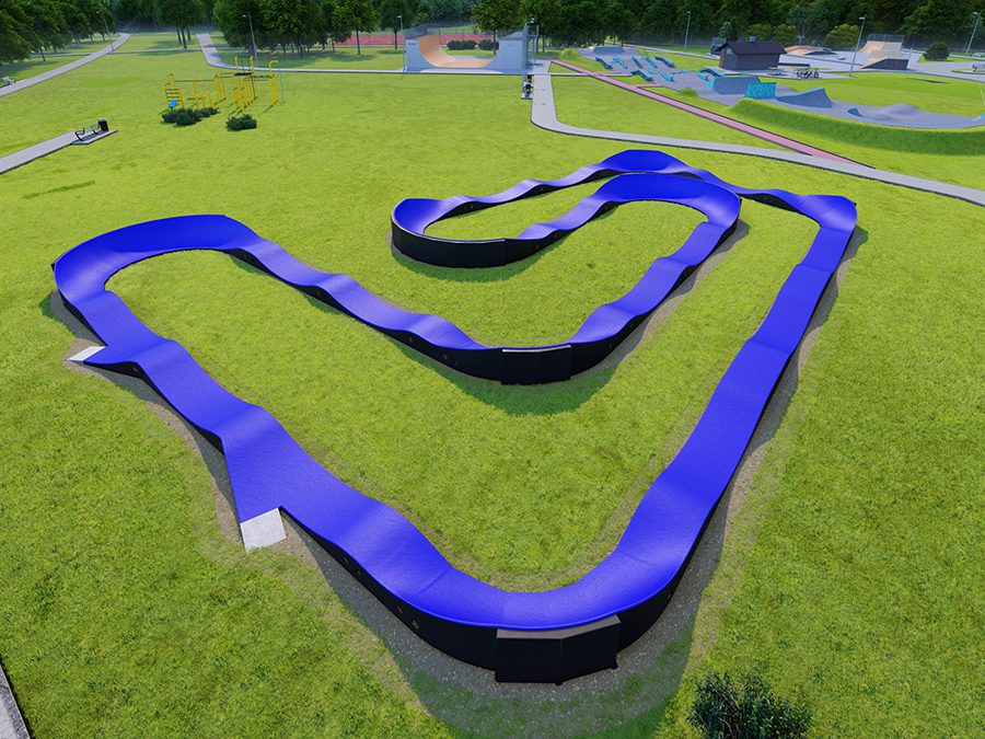 Pumptrack Sebring (PC07C), pumptrack modulaire
