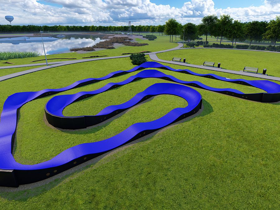 Pumptrack Sebring (PC07C), pumptrack modulaire