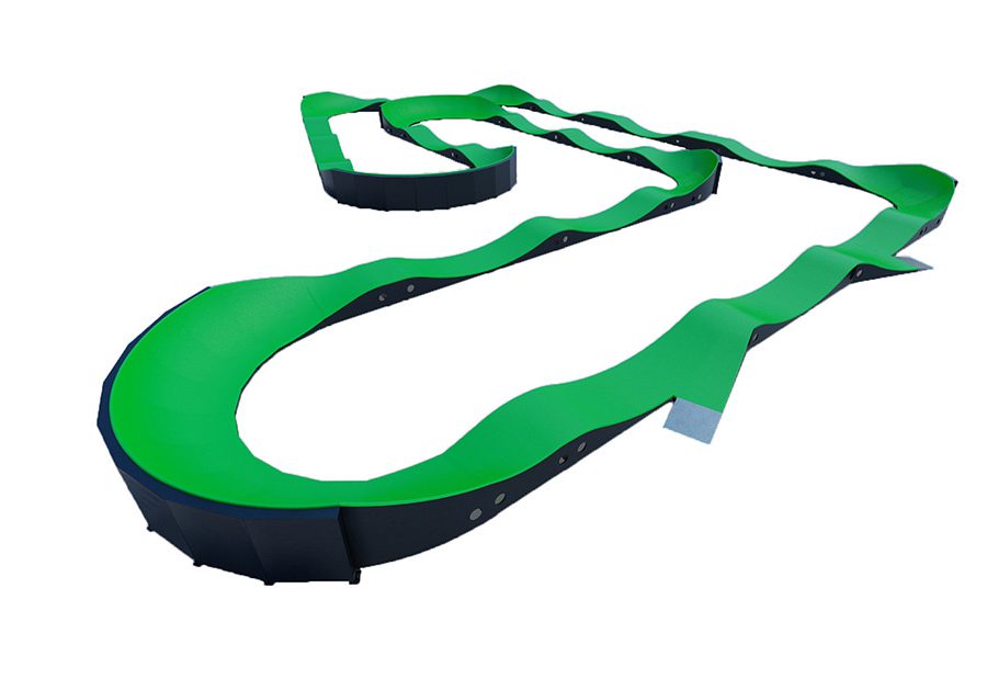 Pumptrack Sebring (PC07C), pumptrack modulaire