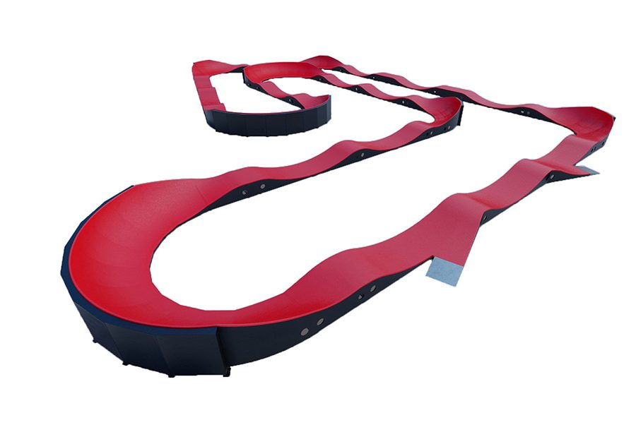 Pumptrack Sebring (PC07C), pumptrack modulaire