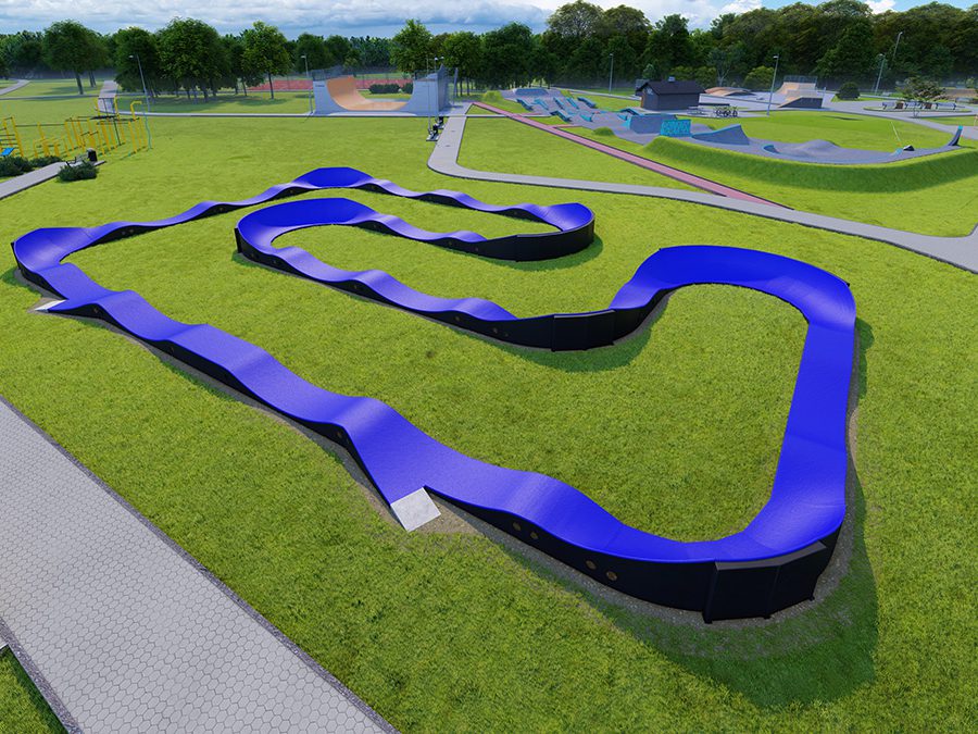 Pumptrack Silverstone (PC07B), pumptrack modulaire