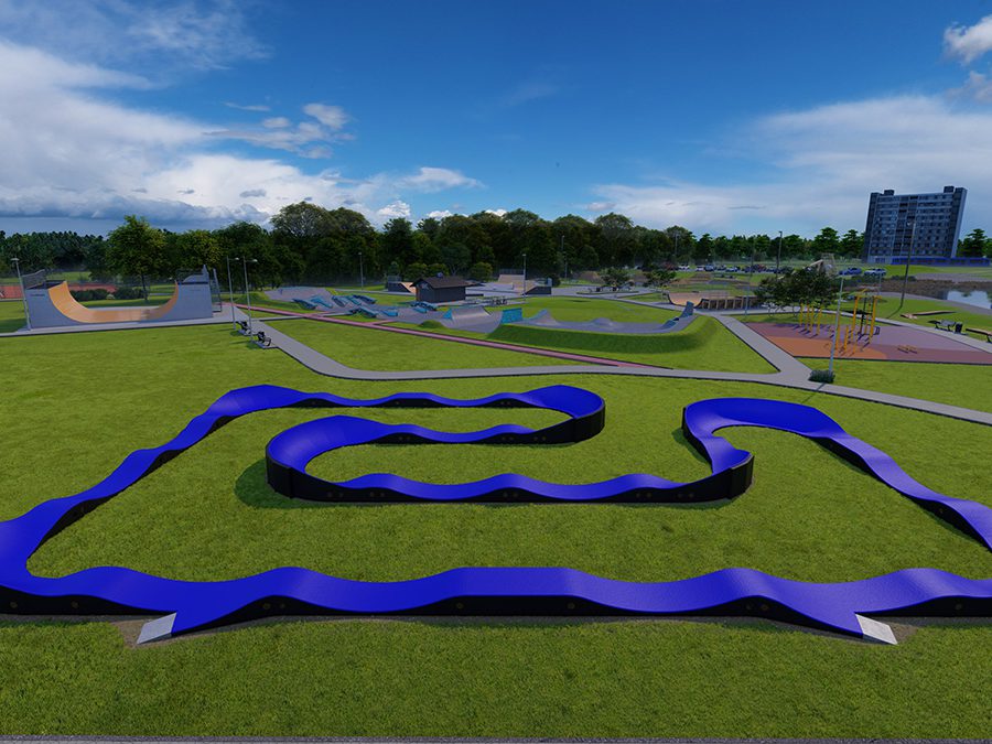 Pumptrack Silverstone (PC07B), pumptrack modulaire