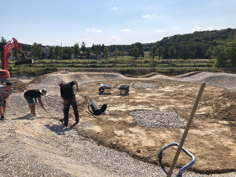 Pumptrack en enrobé, Port-sur-Saône