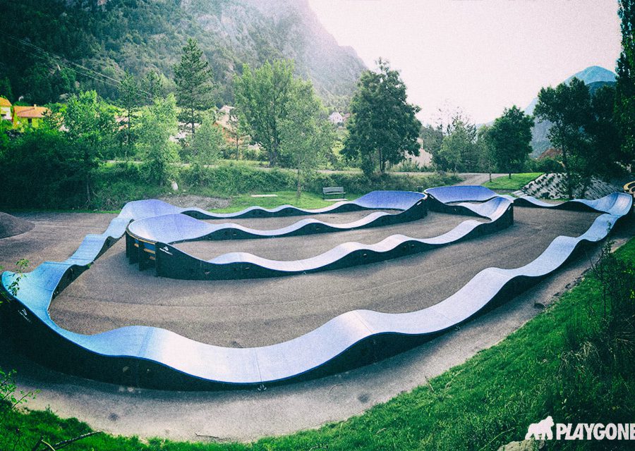 Pumptrack Silverstone (PC07B), pumptrack modulaire