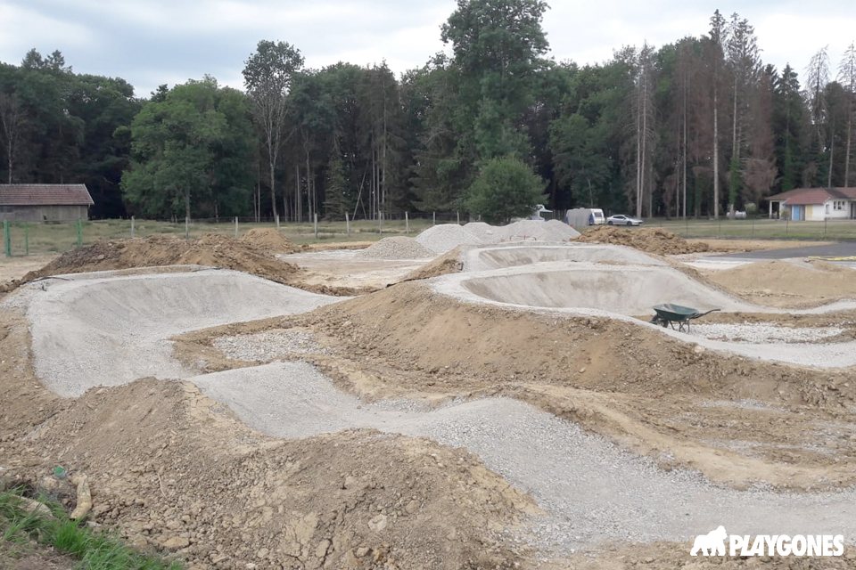 Pumptrack en enrobé, Port-sur-Saône