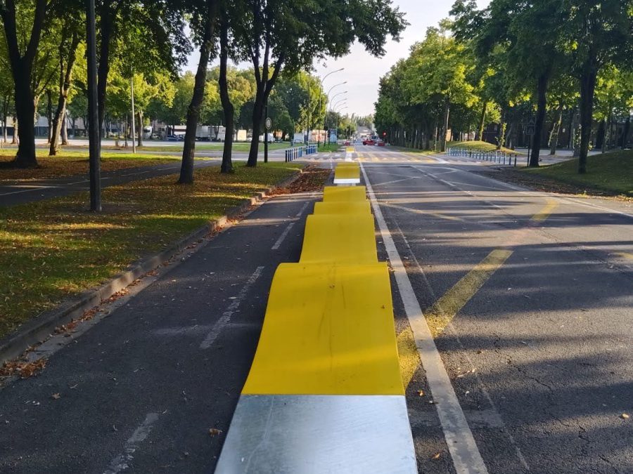 Pumptrack modulaire à Amiens (Somme), détail des modules (quatrième vue)
