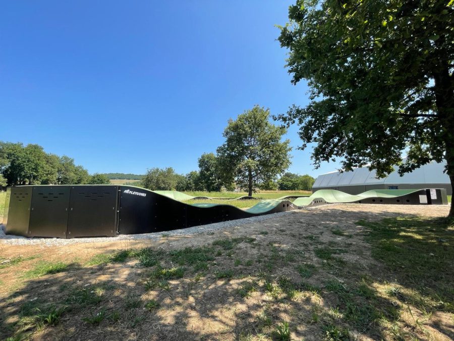 Pumptrack modulaire à Bessières (Haute-Garonne), détail des modules