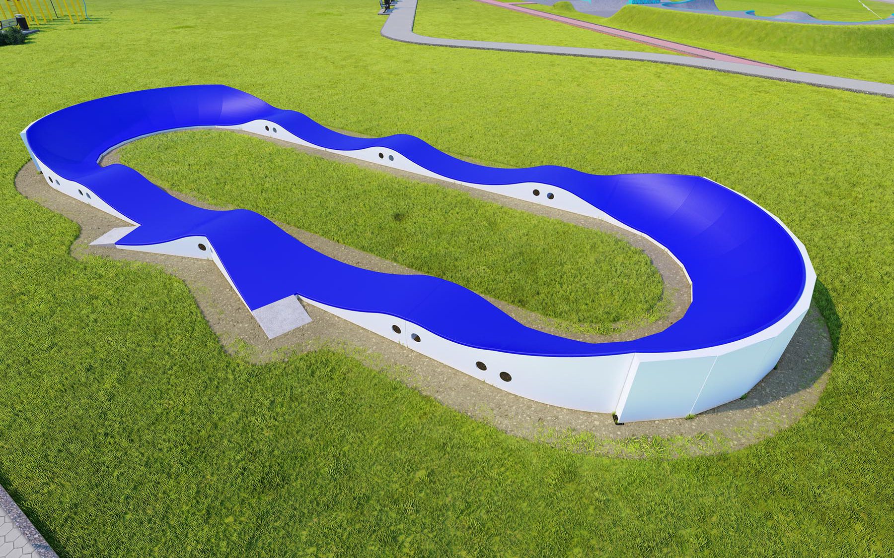 Pumptrack modulaire