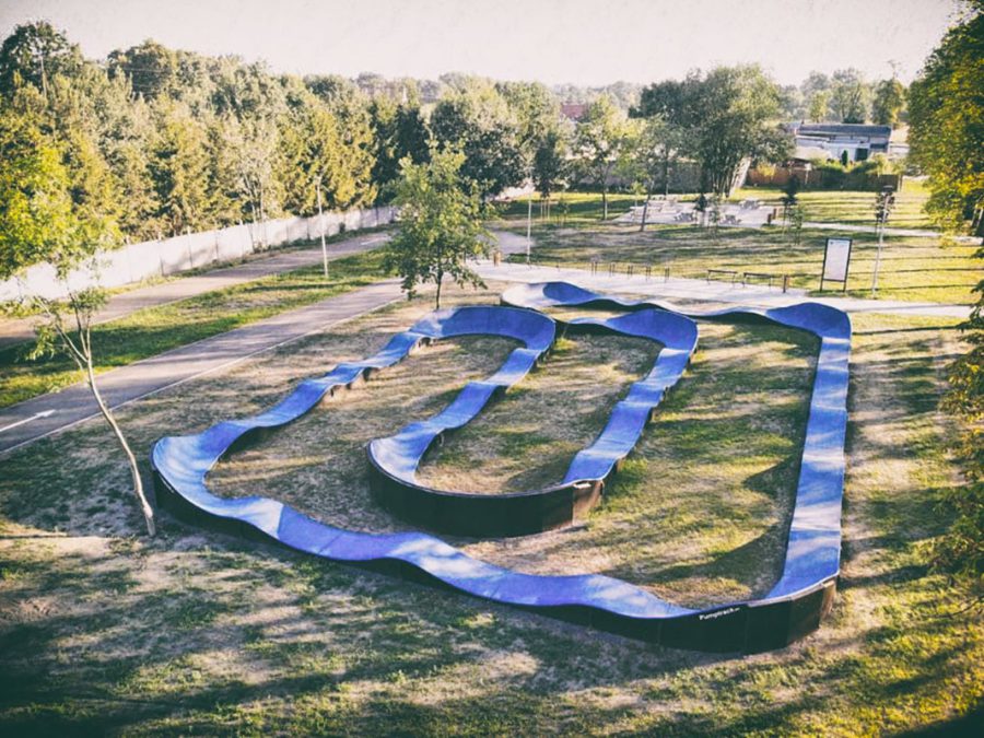 Pumptrack Silverstone (PC07B), pumptrack modulaire